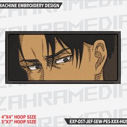 anime inspired , machine embroidery design, files, instant download