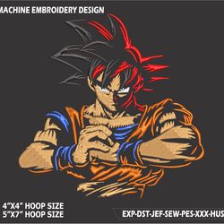 anime inspired , machine embroidery design, files, instant download