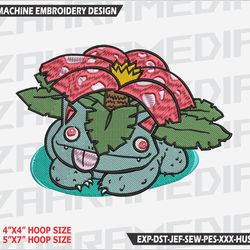 anime inspired , machine embroidery design, files, instant download