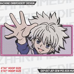 anime inspired , machine embroidery design, files, instant download