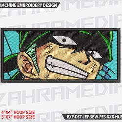 anime inspired , machine embroidery design, files, instant download