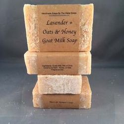 Lavender Oats and Honey Goat Milk Soap