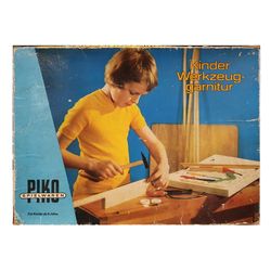 Vintage Kids Tools Set PIKO GDR USSR Kinder Werkzeuggarnitur 1980s