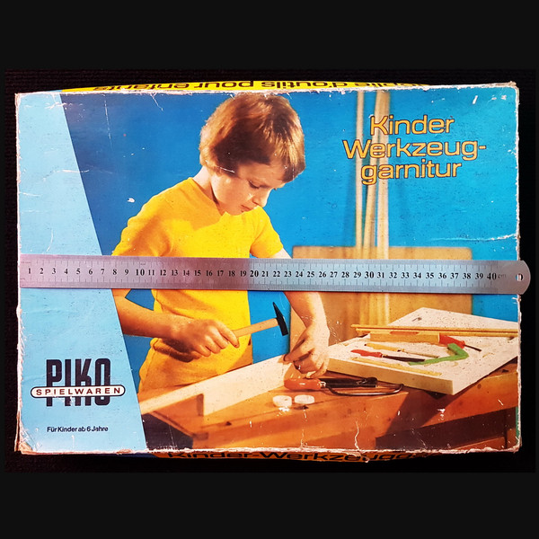 10 Vintage Kid's Tools Set PIKO GDR USSR Kinder Werkzeuggarnitur 1970s.jpg
