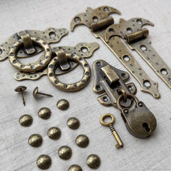 A set of fittings for a chest QUALITY bronze BEST SELLER A r | Inspire ...