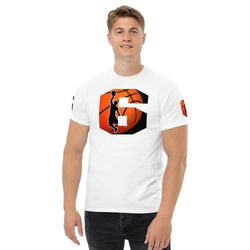 basketball player nomber six men's classic tee