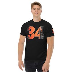 basketball player nomber 34 men's classic tee