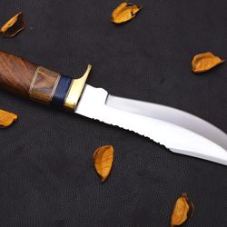 "Stainless-Steel-Knife" Hunting-knife-with-sheath" fixed-blade-Camping-knife" Bowie-knife" Handmade-Knives" Gift-For-men