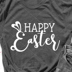 happy easter svg home decor, kids gifts, party decorations, bunny ears