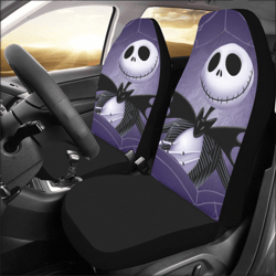 Nightmare Before Chrismas Car Seat Covers Set of 2 Universal Size