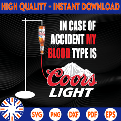 in case of accident my blood type is coorslight png dr.seus png printing download