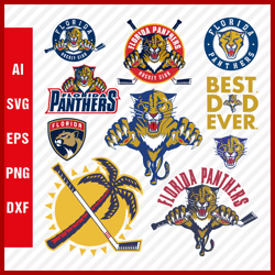 Florida Panthers Logo, Panthers Svg Logo, Panthers Svg Cut Files, Png Images, Florida Panthers Layered Svg For Cricut