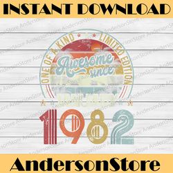 40th birthday january 1982 decoration men 40 yrs old png