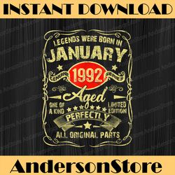 legends january 1992  30 year old 30th birthday png