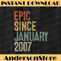 fun epic since january 2007 13th birthday 13 year old png