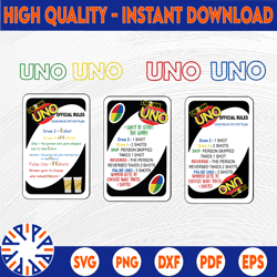 combo 3 drunk card and 4 drunk logo /drink card / drunk game / svg / png / dxf