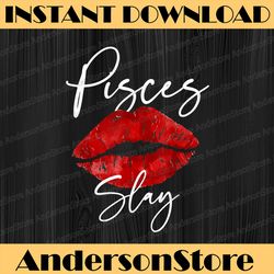 pisces slay february march birthday red lipstick png