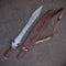 Damascus Steel Sword Custom Roman Sword Viking Sword With Sheathpng