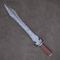 28 Damascus Steel Sword Custom Roman Sword Viking Sword With Sheatpng