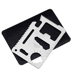 Stainless Steel Swiss Life Card Multi-function Army Knife Card