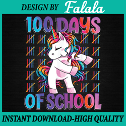 100 days of school unicorn 100 days smarter 100th day png, 100th day of school png, digital download