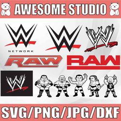 wwe svg, wwe network svg, boxing svg, sport svg, logo bundle svg, clipart