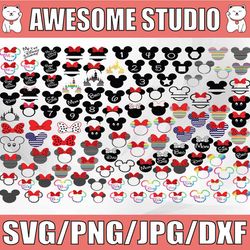 disney svg bundle, mickey svg, minnie svg, disney svg, sport svg, logo bundle svg, clipart