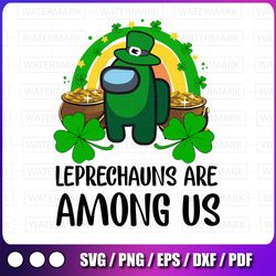 st patrick's day png, among us png, leprechaun png, patrick's day png, shamrock png, lucky patrick day png,