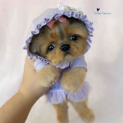 custom order Yorkshire Terrier realistic toy