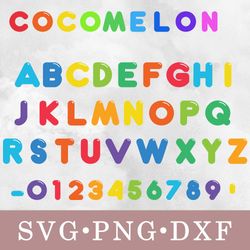 Cocomelon svg, Cocomelon alphabet svg, Png, Dxf, Svg files for cricut, movie svg, clipart