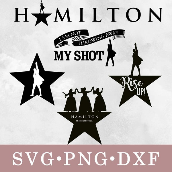 Hamilton svg, Hamilton bundle svg, png, dxf - Inspire Uplift
