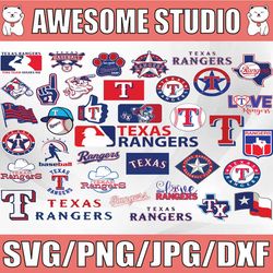 37 files texas rangers svg, baseball clipart, cricut texas svg, sport svg, mlbg svg, clipart