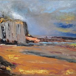 sea artwork on wall mountain landscape original oil painting mountain artwork seascape on canvas