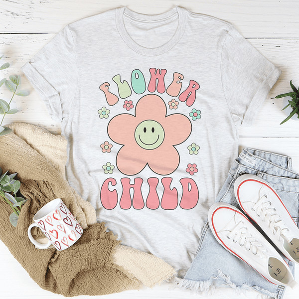 smiley-flower-child-tee-peachy-sunday-t-shirt