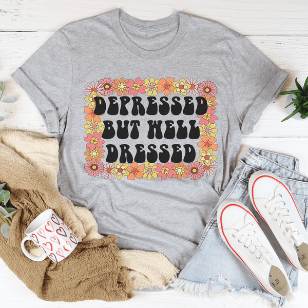 depressed-but-well-dressed-tee-athletic-heather-s-peachy-sunday-t-shirt