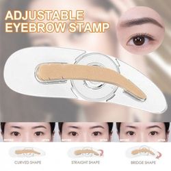 adjustable eyebrow stamp makeup tool