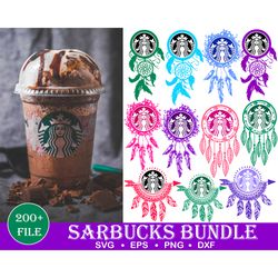 200 Starbucks Logo, Starbucks DXF, Cut Collection, Siren Starbucks, Starbucks Cup, Starbucks Coffee, starbucks cup wrap,