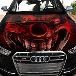 Vinyl Car Hood Wrap Full Color Graphics Decal Twisted metal Sticker