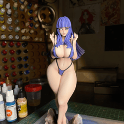 the hinata figure scale 1/6 hand painted