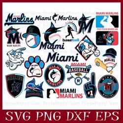 Miami Marlins Logo svg, Miami Marlins png, Cricut Miami Marlins, Miami Marlins Logo, mlb Team Logo, mlb Team svg, mlb