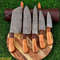 Handforged Chef Knife Set, Damascus Steel Knives, Chef Knives Set, Kitchen Knives Set, Chef Knife Set, Handmade Knife.jpg