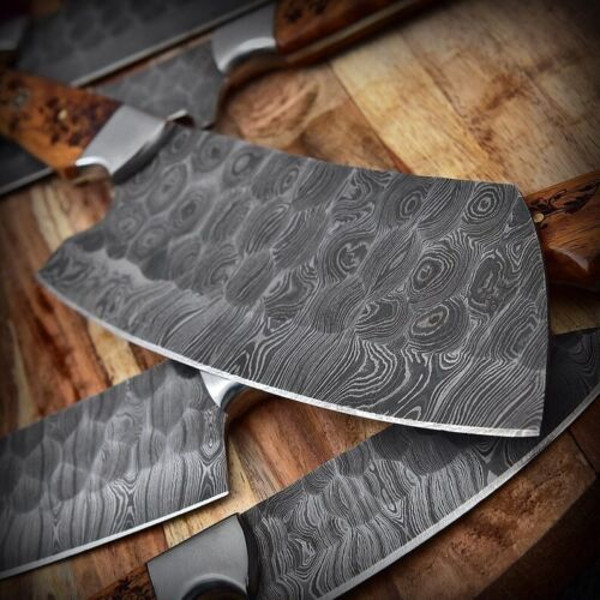 Handforged Chef Knife Set, Damascus Steel Knives, Chef Knives Set, Kitchen Knives Set, Chef Knife Set, Handmade Knife 4.jpg