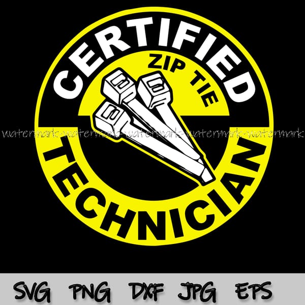 Certified Zip Tie Technician SVG Tie Tech SVG Patterns Ho Inspire certified-zip-tie-technician-svg-tie-tech-svg-patterns-ho-inspire