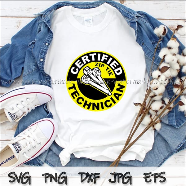 Certified Zip Tie Technician SVG Tie Tech SVG Patterns Ho Inspire certified-zip-tie-technician-svg-tie-tech-svg-patterns-ho-inspire
