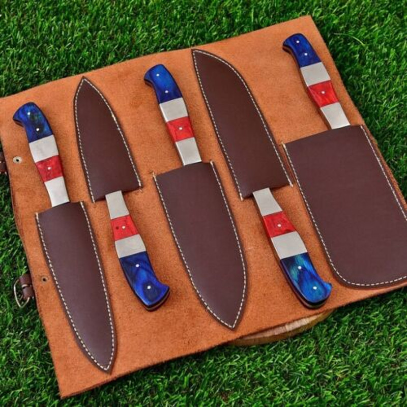 Handforged Chef Knife Set, Damascus Steel Knives, Chef Knives Set, Kitchen Knives Set, Chef Knife Set, Handmade Knife 2.jpg