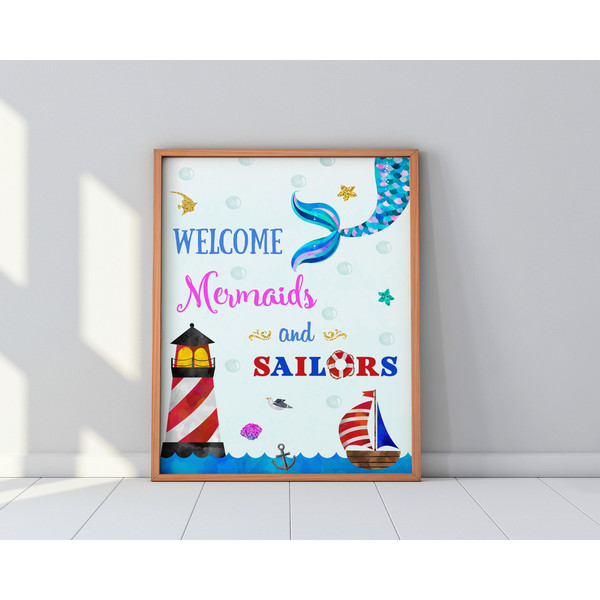Double-nautical-mermaid-tail-and-sailing-boat-welcome-poster-decor.jpg