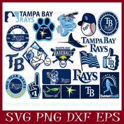 Tampa Bay Rays Logo svg, Tampa Bay Rays png, CricutTampa Bay Rays, Tampa Bay Rays Logo, mlb Team Logo, mlb Team svg, mlb