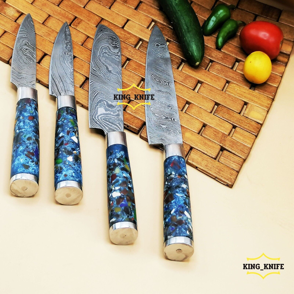 Handforged Chef Knife Set, Damascus Steel Knives, Chef Knives Set, Kitchen Knives Set, Chef Knife Set, Handmade Knife.jpg