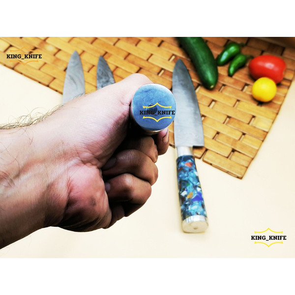 Handforged Chef Knife Set, Damascus Steel Knives, Chef Knives Set, Kitchen Knives Set, Chef Knife Set, Handmade Knife 7.jpg