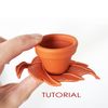 Mini Pot clay tutorial , Succulent and cactus terracotta clay pot.jpg